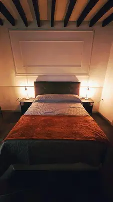 Cama o camas de una habitación en Moöm Apartamentos Turísticos