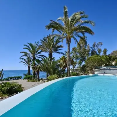 Private seafront Villa in Almería with sea access