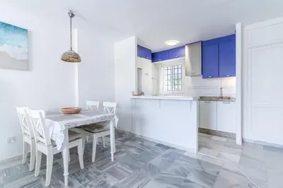 Una cocina o zona de cocina en Bahía Vista