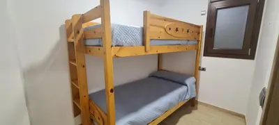 Cama o camas de una habitación en Casa La cuesta Trevélez