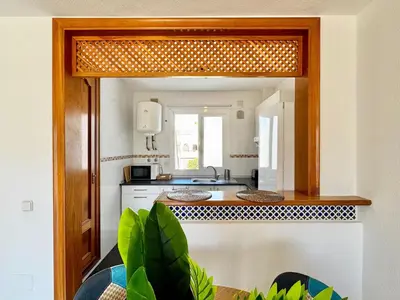 Una cocina o zona de cocina en Apartment near Playa Serena