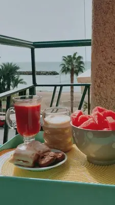 Comida en o cerca de este apartamento