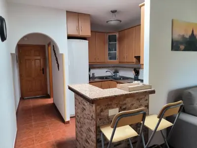 Una cocina o zona de cocina en Celeste