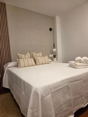 Cama o camas de una habitación en Solsuites