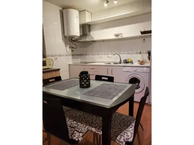 Una cocina o zona de cocina en Apartment with large terrace in Almeria