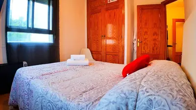 Cama o camas de una habitación en Apartalux Zen Serenity I