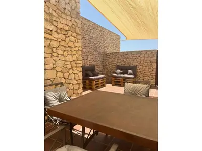 Plano de Stone house with private pool in Agua Amarga