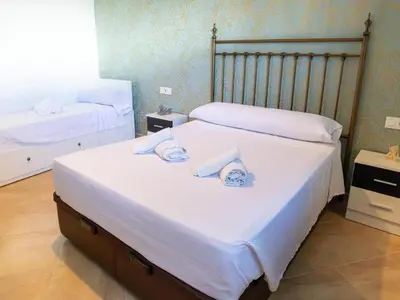 Cama o camas de una habitación en Modern holiday home in Almeria with pool