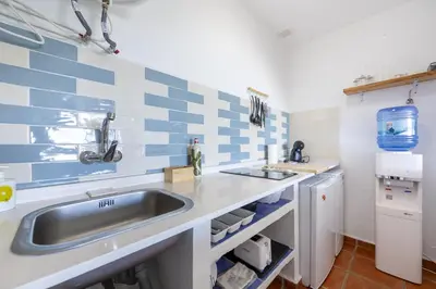 Una cocina o zona de cocina en AlmeriaSuite Casa de Luz