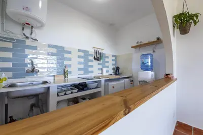Una cocina o zona de cocina en AlmeriaSuite Casa de Luz