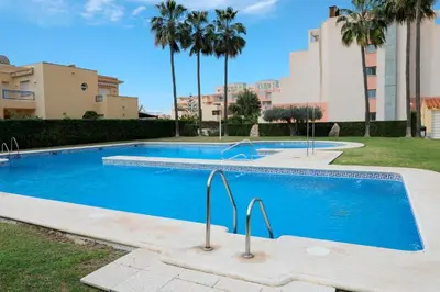 Piscina en o cerca de Apartalux Vera Palace