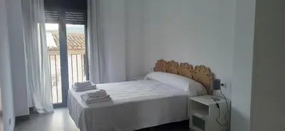 Cama o camas de una habitación en Casa Carmen