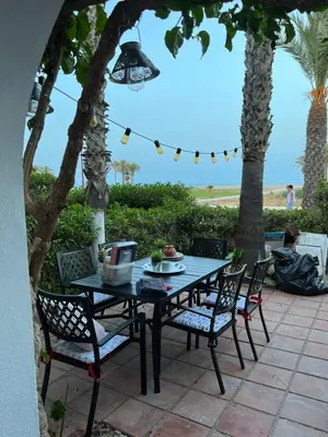 Jardín al aire libre en Ferienhaus Costa Almeria