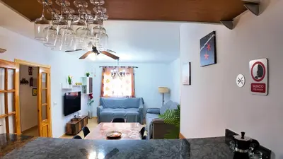 Zona de estar de Apartalux Supreme Suite