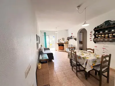 Zona de estar de PUSHE Duplex San Jose Beach & Nature