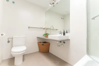 Un baño de CT 407 AL - Faro's Las Negras Beach Apartment for 4 - Cabo de Gata