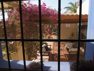 Un balcón o terraza de Holiday Home Schöne Villa für 6 Personen mit Schwimmbad by Interhome