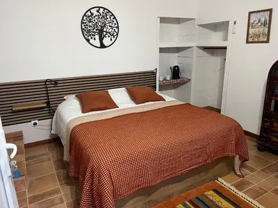 Cama o camas de una habitación en La Casa del Tiempo Recuperado