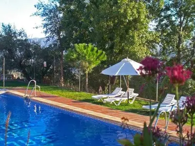 Piscina en o cerca de Holiday Home Gemütliches Haus mit toller Aussicht by Interhome