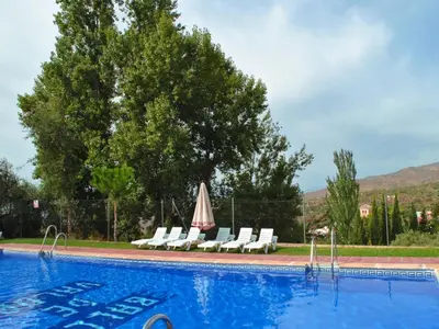 Piscina en o cerca de Holiday Home Ländliches Haus mit Jacuzzi by Interhome