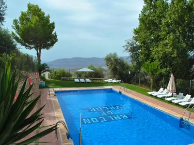 Piscina en o cerca de Holiday Home Gemütliches Haus in einer Anlage mit Garten und Schwimmbad- by Interhome