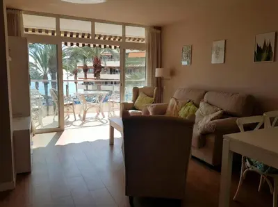 Zona de estar de Apartamento Aguadulce Mar