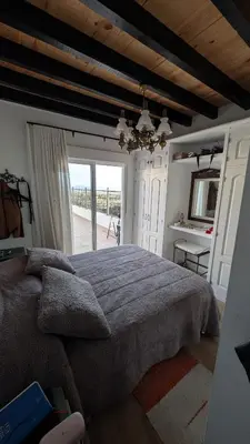 Cama o camas de una habitación en Cortijo Latorre