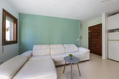 Zona de estar de AlmeriaSuite Aguadulce Serenity Stay