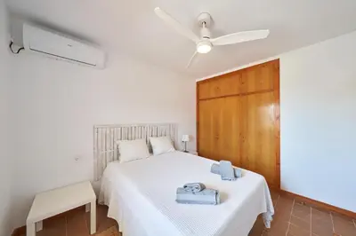 Cama o camas de una habitación en apartamentos Mondo y Lirondo San Jose cabo de Gata