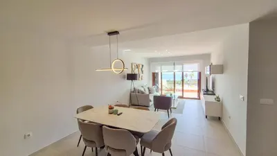 Zona de estar de Casa Horizonte