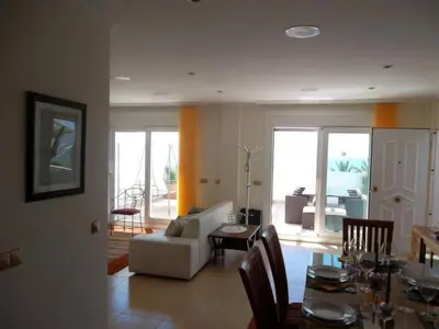 Zona de estar de Apartment Cielo en Oasis by Interhome