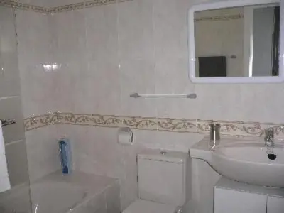 Un baño de Apartment Großzügiges Ferienappartement mit Balkon by Interhome