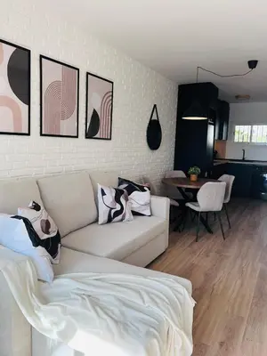 Zona de estar de Atico el Rancho