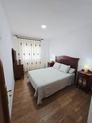 Cama o camas de una habitación en La Artesana Níjar