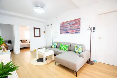 Zona de estar de Remanso de Paz - Patio Privado , Reformado - By Aloha Palma