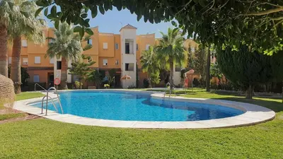Piscina en o cerca de Naturist friendly Apartment Vera Playa