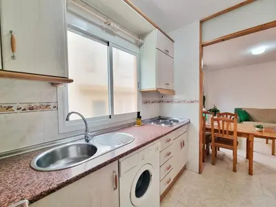 Una cocina o zona de cocina en SOL, PLAYA y MAR III Cabo de Gata Almería