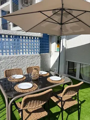 Un patio o zona al aire libre en Isabella