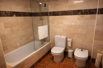 Un baño de Casa de Andres Mojácar