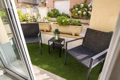 Plano de Apartment Vera Playa - Laguna Beach Resort