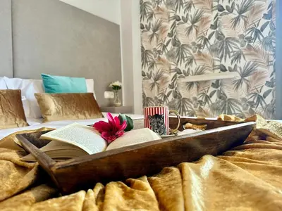Cama o camas de una habitación en Palm Beach Home Golf Almerimar