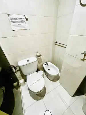 Un baño de Hostal Cala Verde