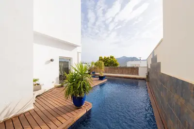 Piscina en o cerca de Villa Las Puertas