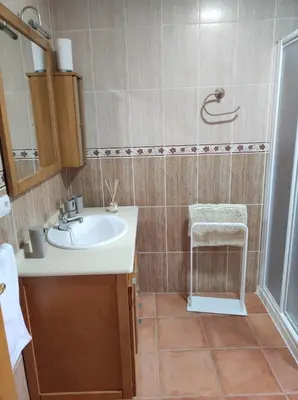 Un baño de El refugio de Águeda