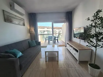 Zona de estar de ALMERIMAR GOLF AND PoOL APARTMENT