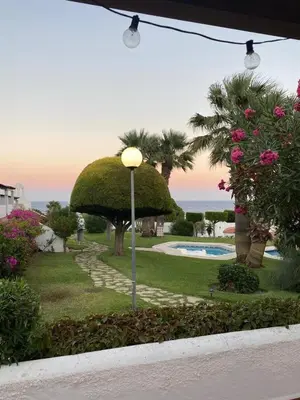 Jardín al aire libre en Luxury Mojácar House