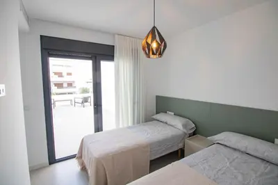 Cama o camas de una habitación en Villa A Minchina