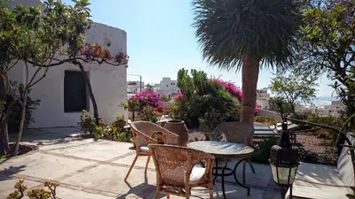 Jardín al aire libre en Cortijo el Grillo