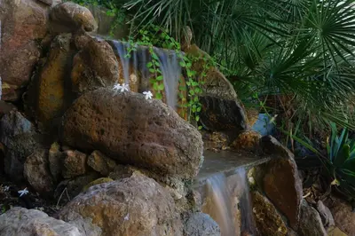 Paisaje cerca de este hotel