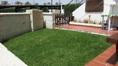 Jardín al aire libre en Salinas de Veras